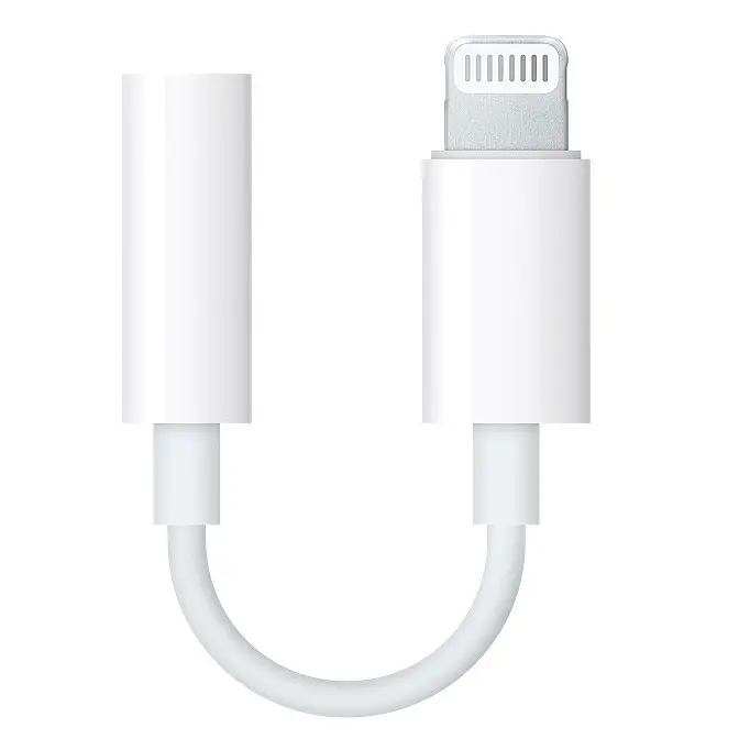 Apple Adapter / Headphone Connector Lightning to 3.5mm White MMX62ZM/A