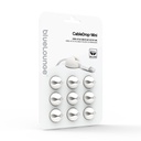 Bluelounge Cable Drop Mini - selvklæbende holder til ledninger, 9-pack - Hvid / Råhvid