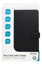 Deltaco iPad 9,7"(2017/2018) etui, vegansk læder, magnetlås, støttefunktion, sort