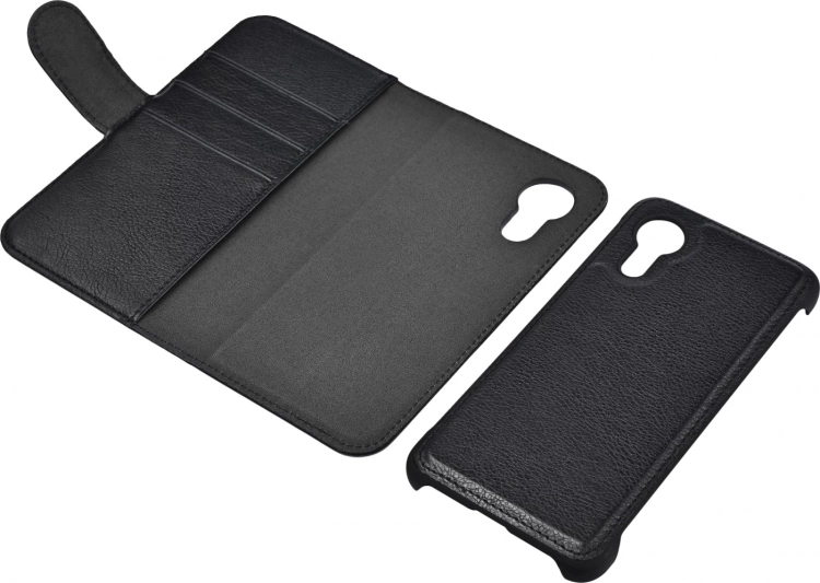 Essentials Samsung XCover 5  pung, aftagelig, 3 kort, sort