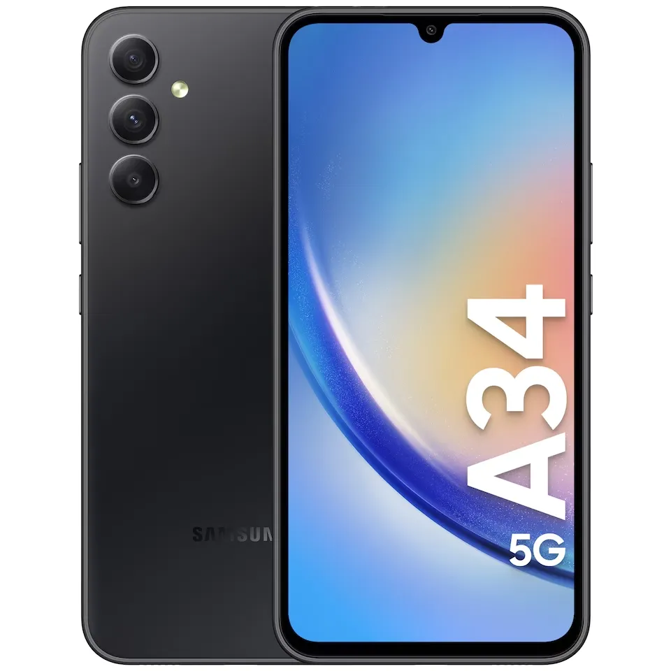 Galaxy A34 128GB 5G Sort