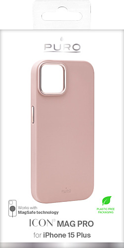 Puro Icon mag pro cover til 15 Plus Pink