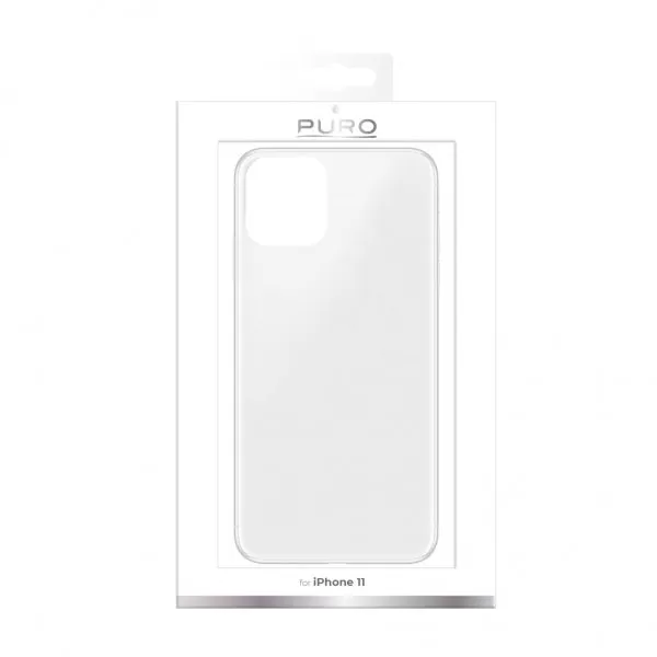 Puro iPhone 11, 0.3 Nude cover, Gennemsigtig