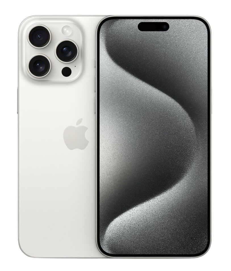 iPhone 15 Pro 256GB hvid