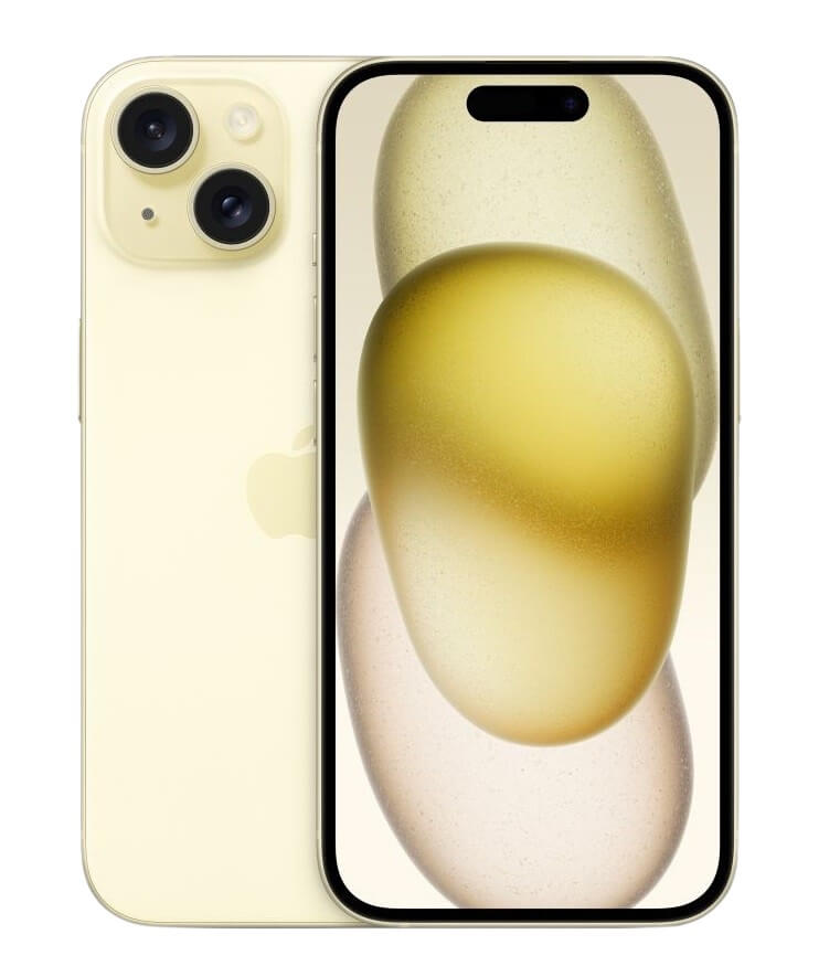 iPhone 15 128GB gul