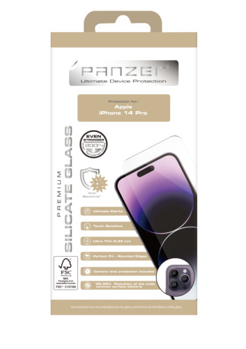 Panzer iPhone 14 Pro Full-Fit Silicate Glass