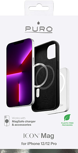 Puro iPhone 12/12  Pro Icon Cover Sort