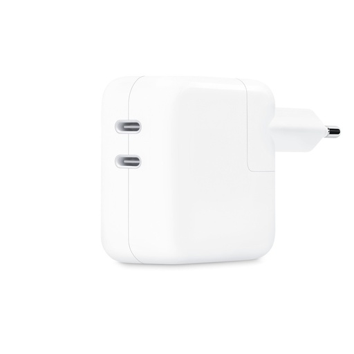 [194253337331] Apple Dual USB-C-strømforsyning (35W) - MNWP3