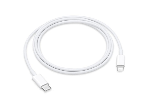 [0639010757934] Apple Lightning til USB-C 1M Hvid