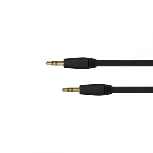 [705954065180] Just Wireless 1.8m Audio Cable in Black
