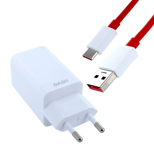 [120339] OnePlus USB-C oplader med datakabel, 1 meter