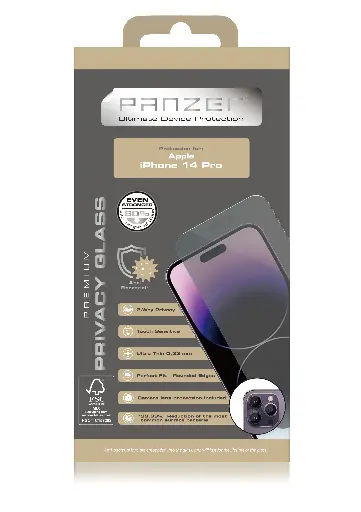 [5706470134829] Panzer iPhone 14 Pro Privacy Full-fit