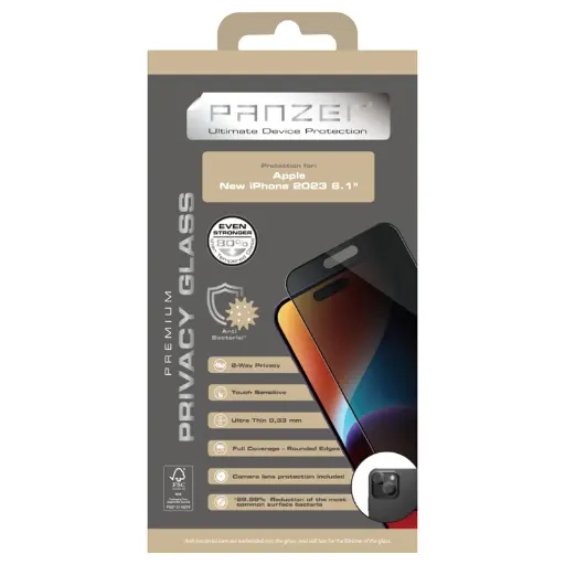 [7333048062444] Panzer iPhone 15 Privacy Full-fit