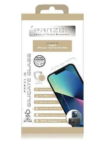 [5706470127876] Panzer Tempered Glass Full-Fit  iPhone 13 / 13 Pro - Clear