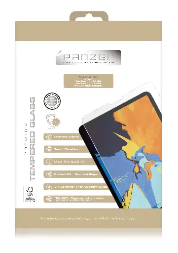 [5706470099227] Panzer Tempered Glass til Apple iPad Pro 11"