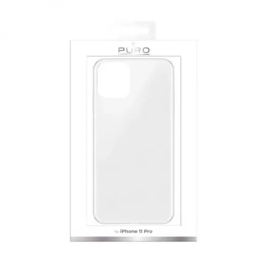 [8033830280542] Puro 0.3 Nude Cover til iPhone 11 Pro - Gennemsigtig