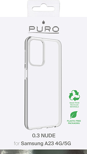 [8033830313813] Puro 0.3 Nude Cover til Galaxy A23 4G/5G