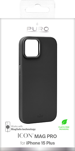 [8018417455735] Puro iPhone 15 Plus Icon Mag Pro Sort 