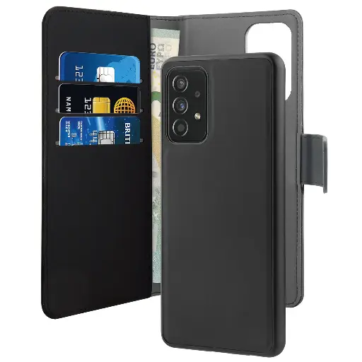 [8033830302312] Samsung Galaxy A72 5G Wallet Detachable, Black