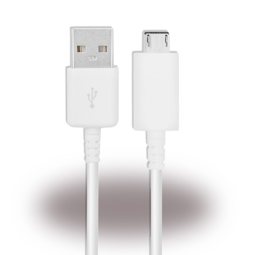 [118827] Samsung microUSB data- og ladekabel 0.5 meter, hvid
