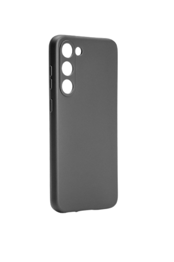 [823438] Silikone Cover til Galaxy S24+ Sort