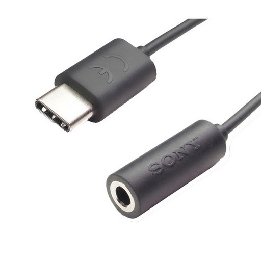 [120821] Sony - USB-C to 3.5mm jack Adapter - Black