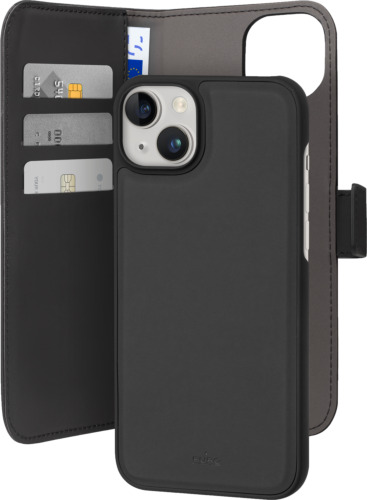 [8018417455599] Puro iPhone 15 Plus 2-i-1 Wallet Sort