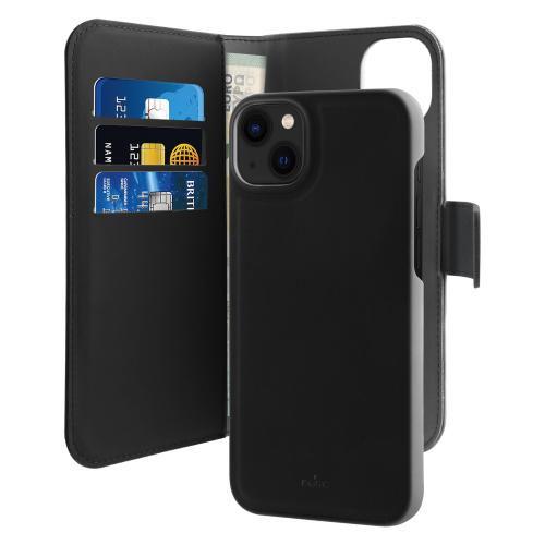 [8033830312243] Puro iPhone 14 Plus 2-i-1 Wallet Sort