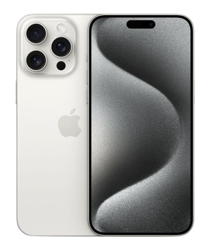 iPhone 15 Pro 256GB hvid