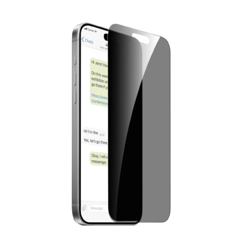 Puro iPhone 16 Pro Privacy Tempered Glass 